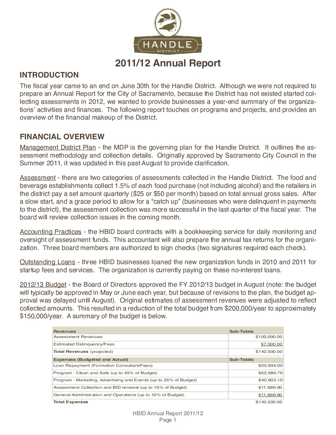 2011-2012 Annual Report