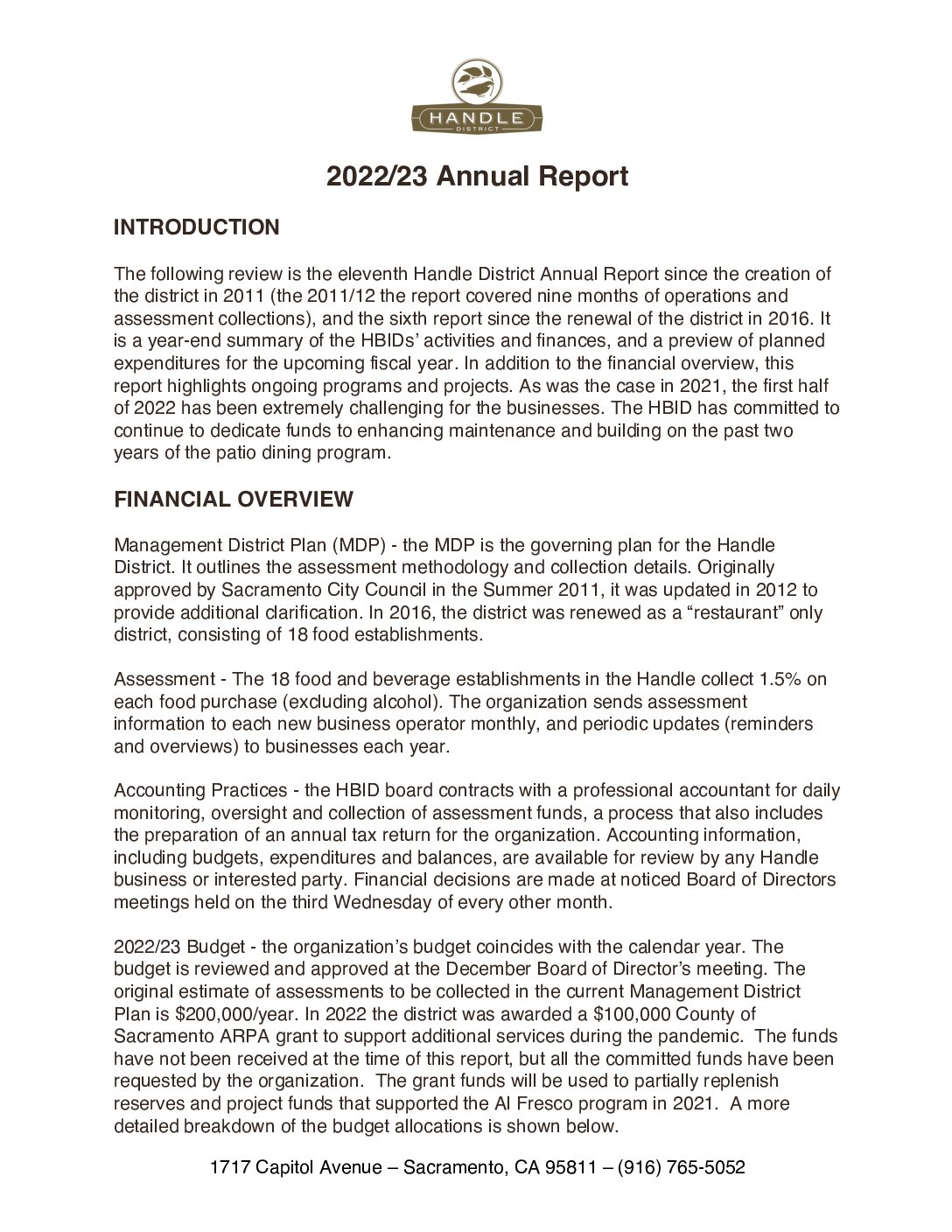 2022-2023 Annual Report