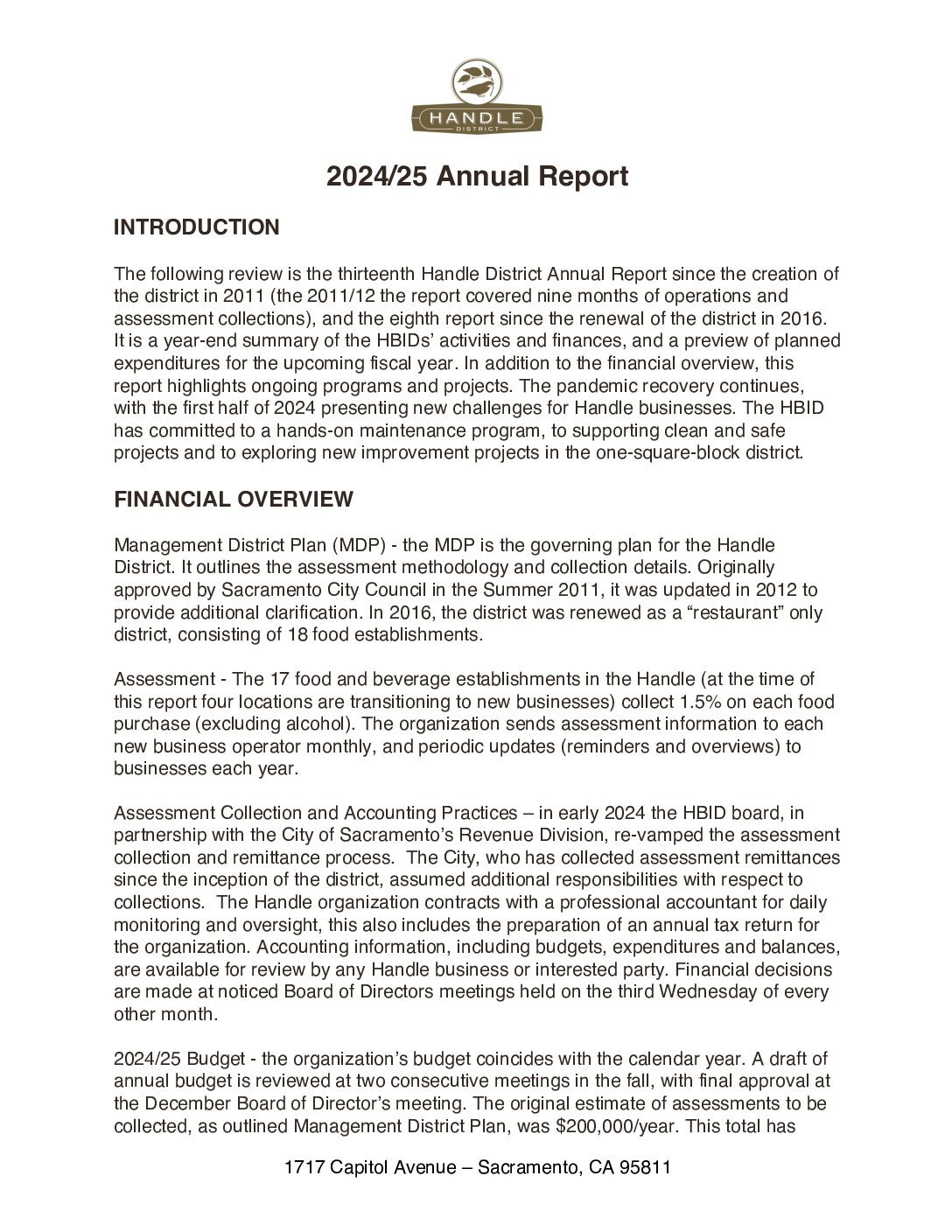 2024-2025 Annual Report
